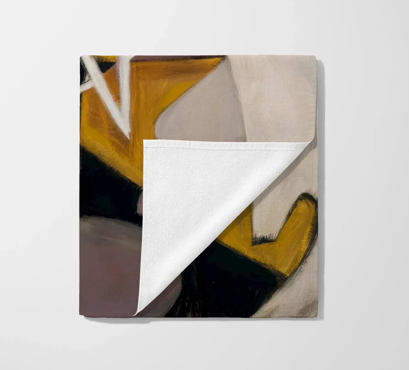 Triangular Pulse Dance beach towel by Obisidian Brush