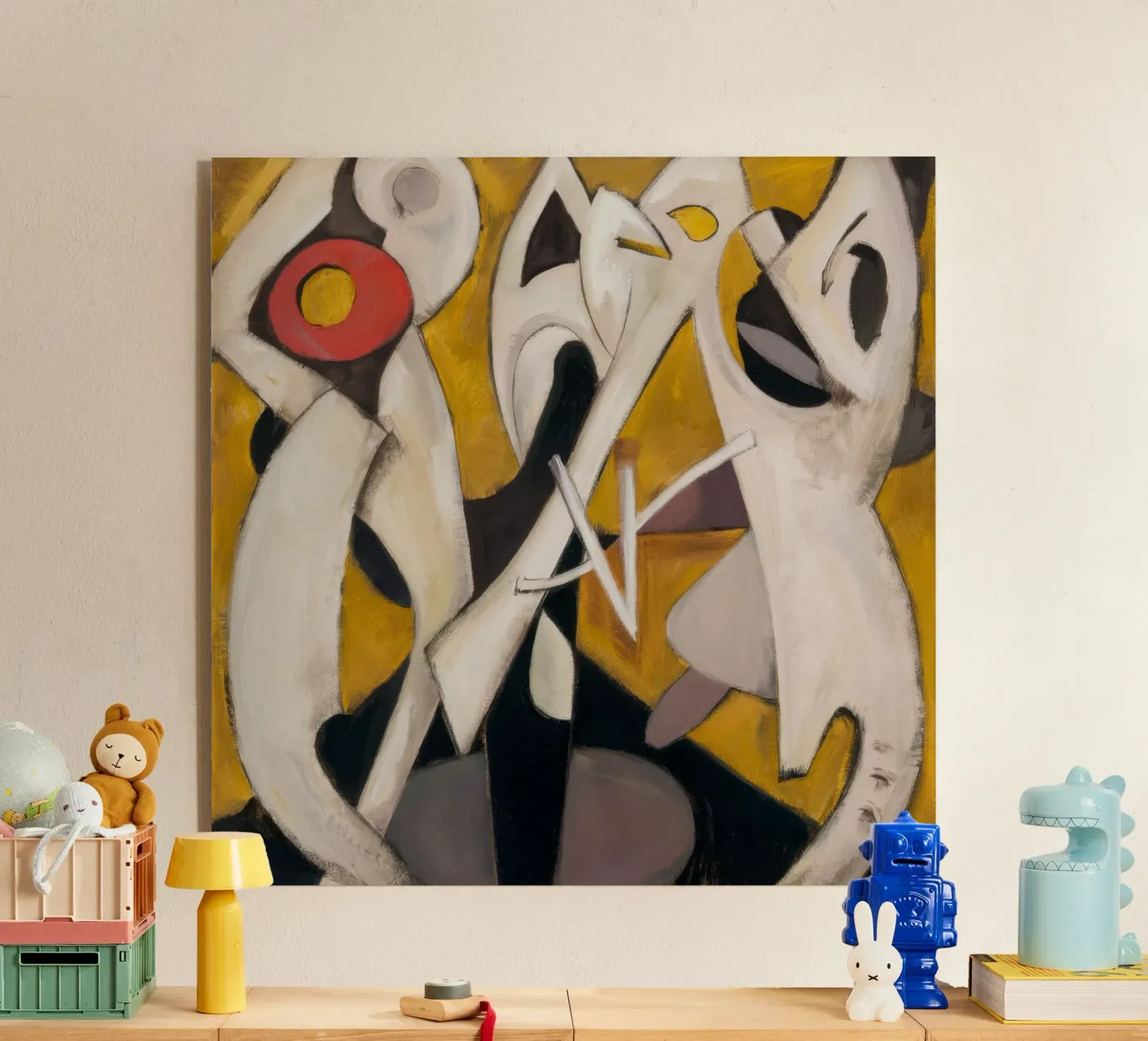 Driehoekige Impuls Dans acryl van Obisidian Brush