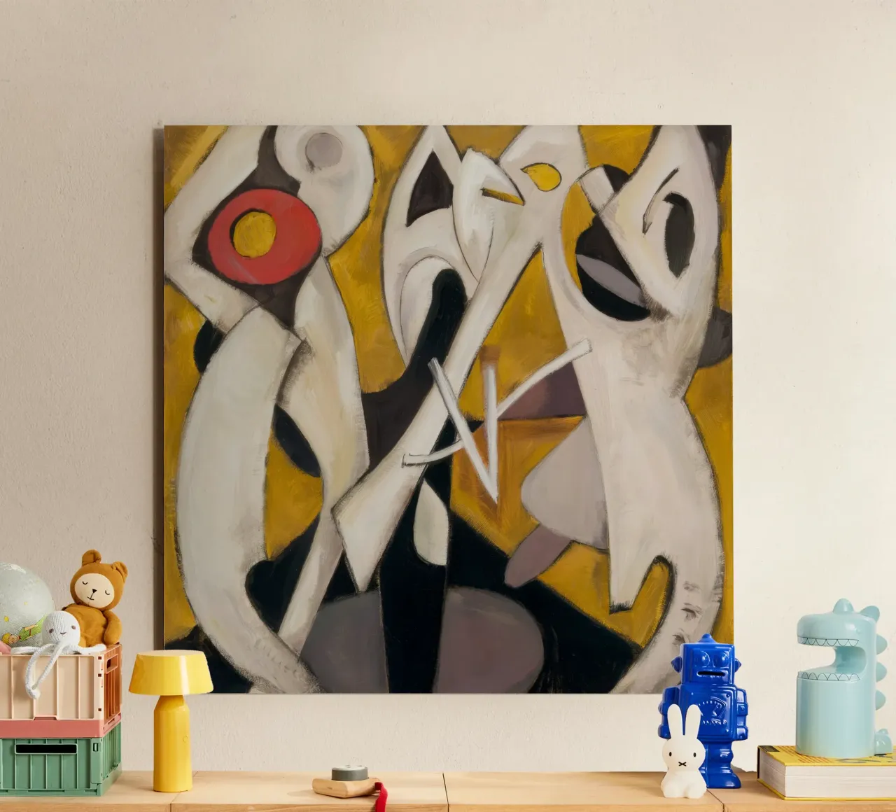Danza a impulsi triangolari alluminio dibond da Obisidian Brush