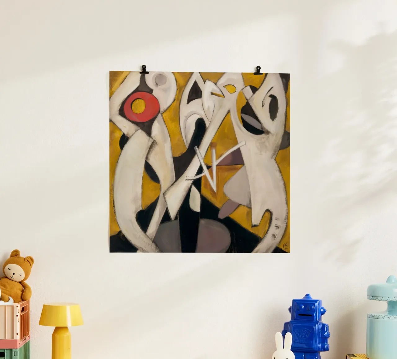 Triangular Pulse Dance poster by Obisidian Brush