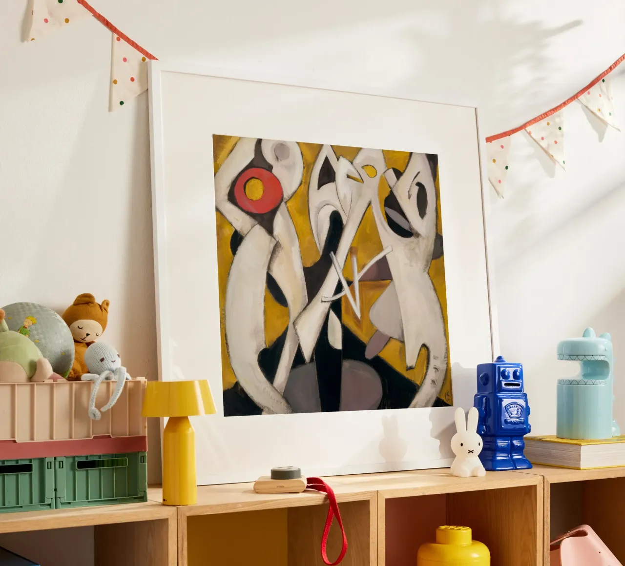 Triangular Pulse Dance poster by Obisidian Brush