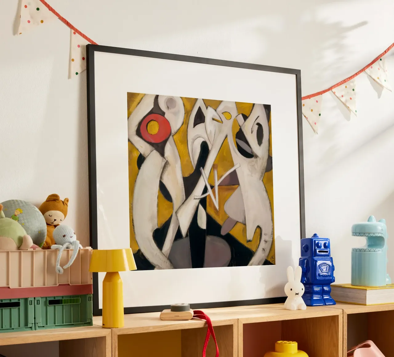 Triangular Pulse Dance poster by Obisidian Brush