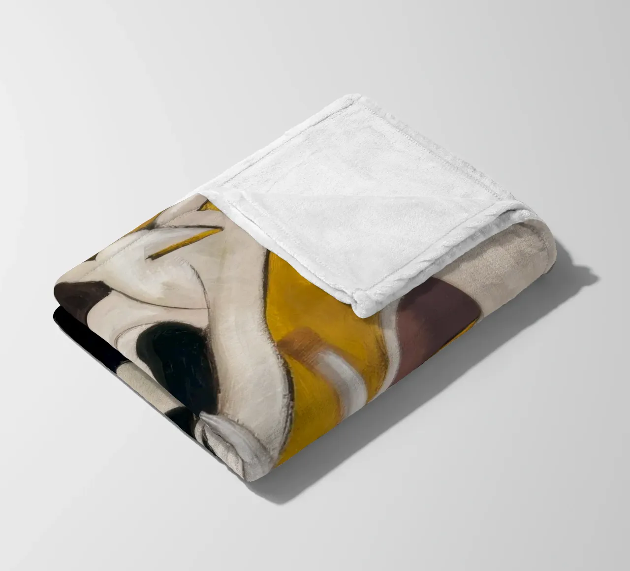 Triangular Pulse Dance fleece blanket by Obisidian Brush