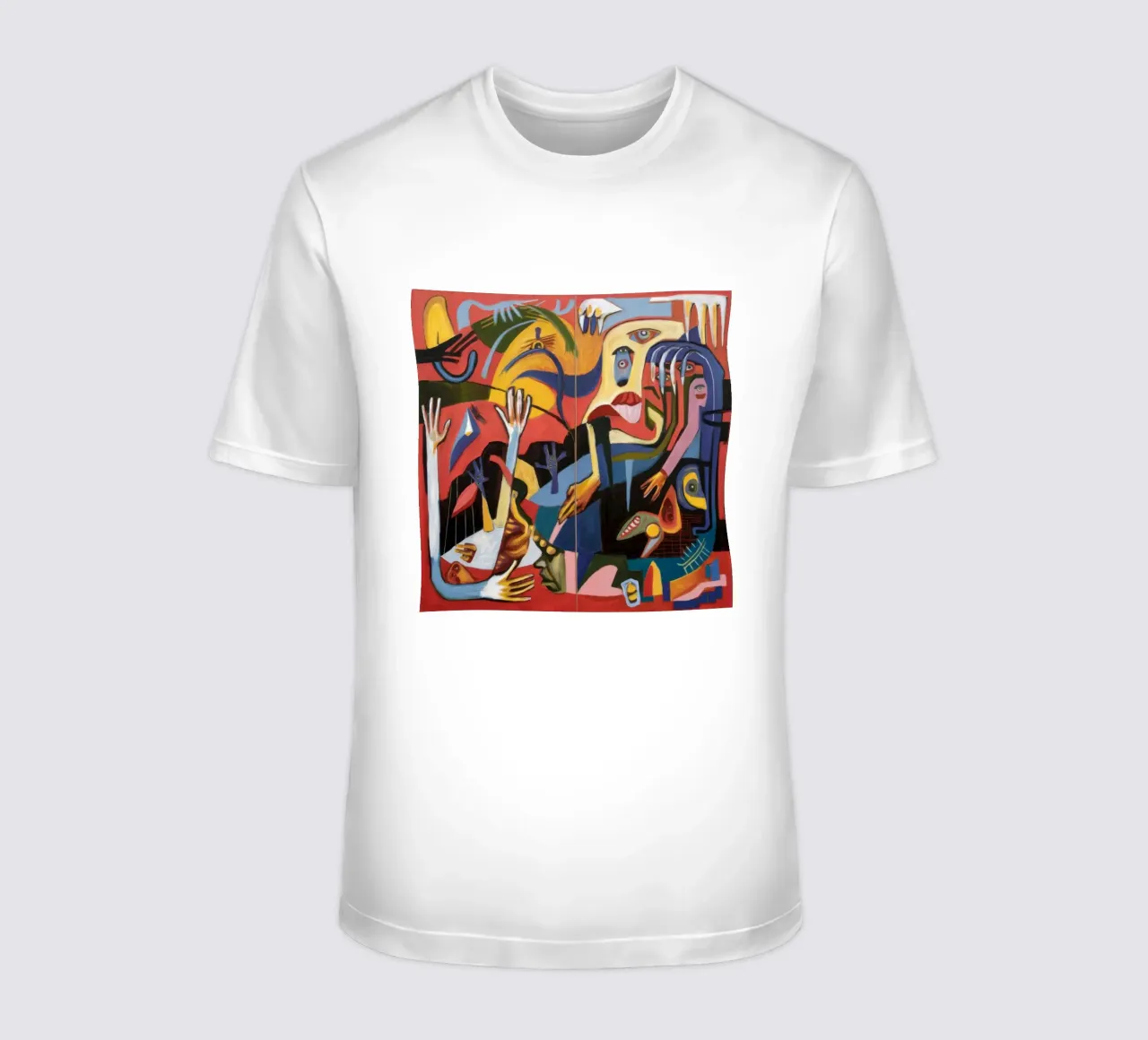 Caos del coro crescente t-shirt da Obisidian Brush