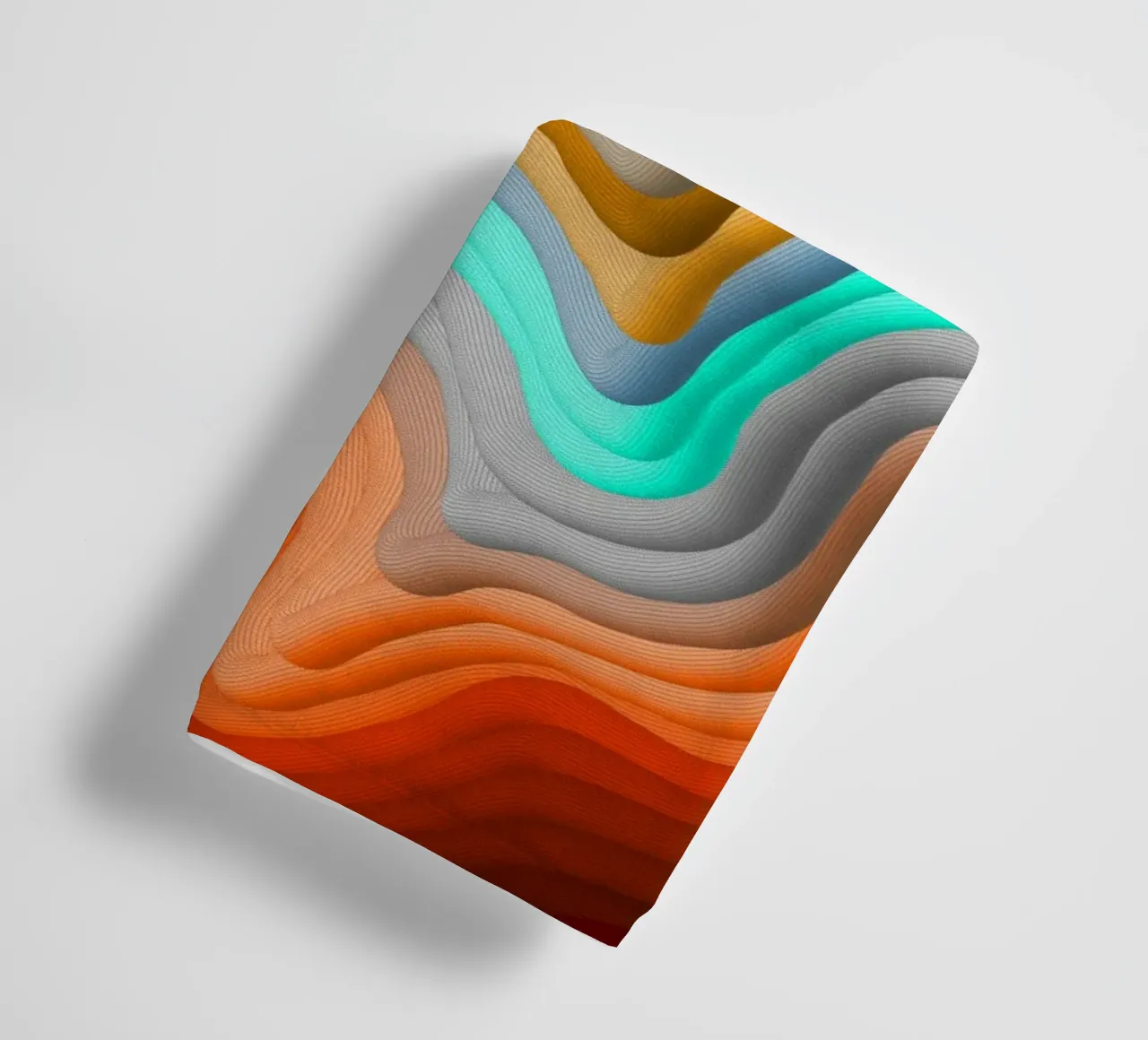 3D Arcobaleno Gradienti Sabbie colorate astratto asciugamano da bagno da mysteriouscoco