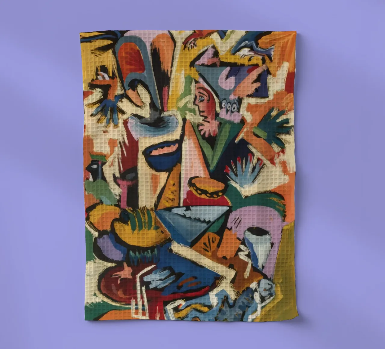 Jungle Reverie Clash torchon de Obisidian Brush