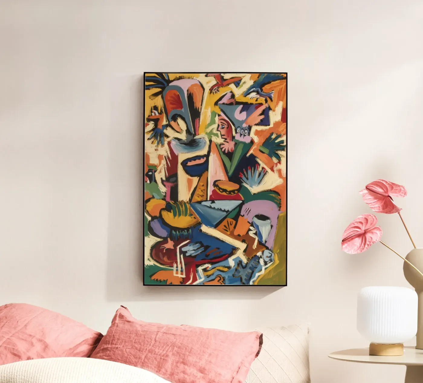 Scontro tra giungle e riverberi plexiglass da Obisidian Brush