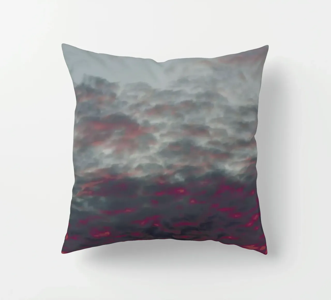 Cotton Candy Sky decorative cushion by Studio Nahili