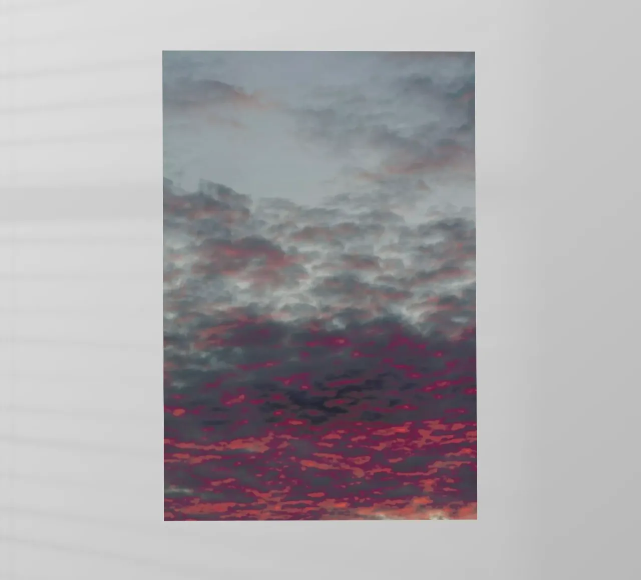 Cotton Candy Sky pellicola backlit da Studio Nahili