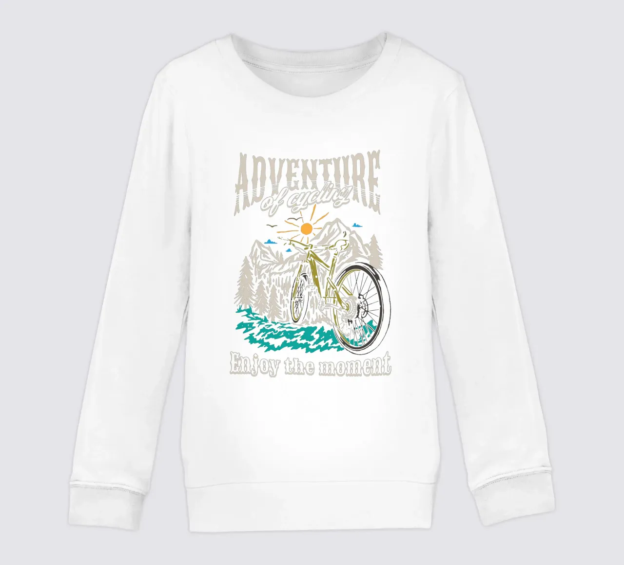Avventura in bicicletta felpa bambino da Gunawan Rb