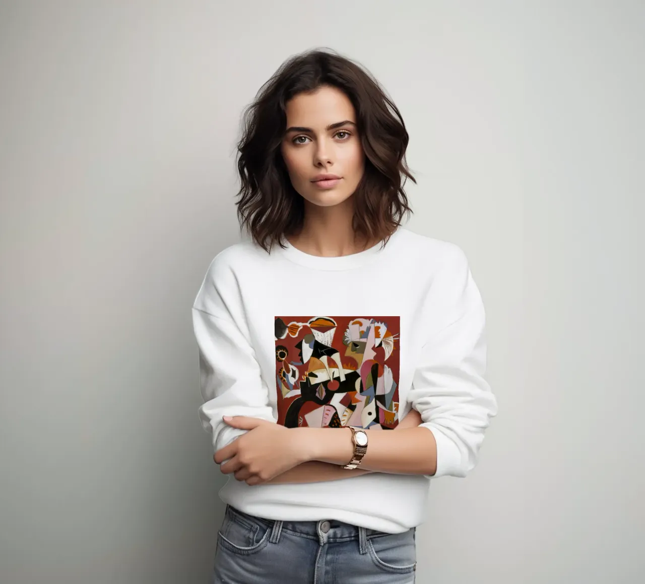 Amantes fragmentados Pulse sudadera de Obisidian Brush