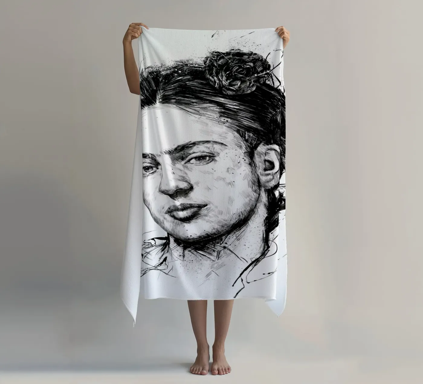 Frida strandhanddoek van Balazs Solti