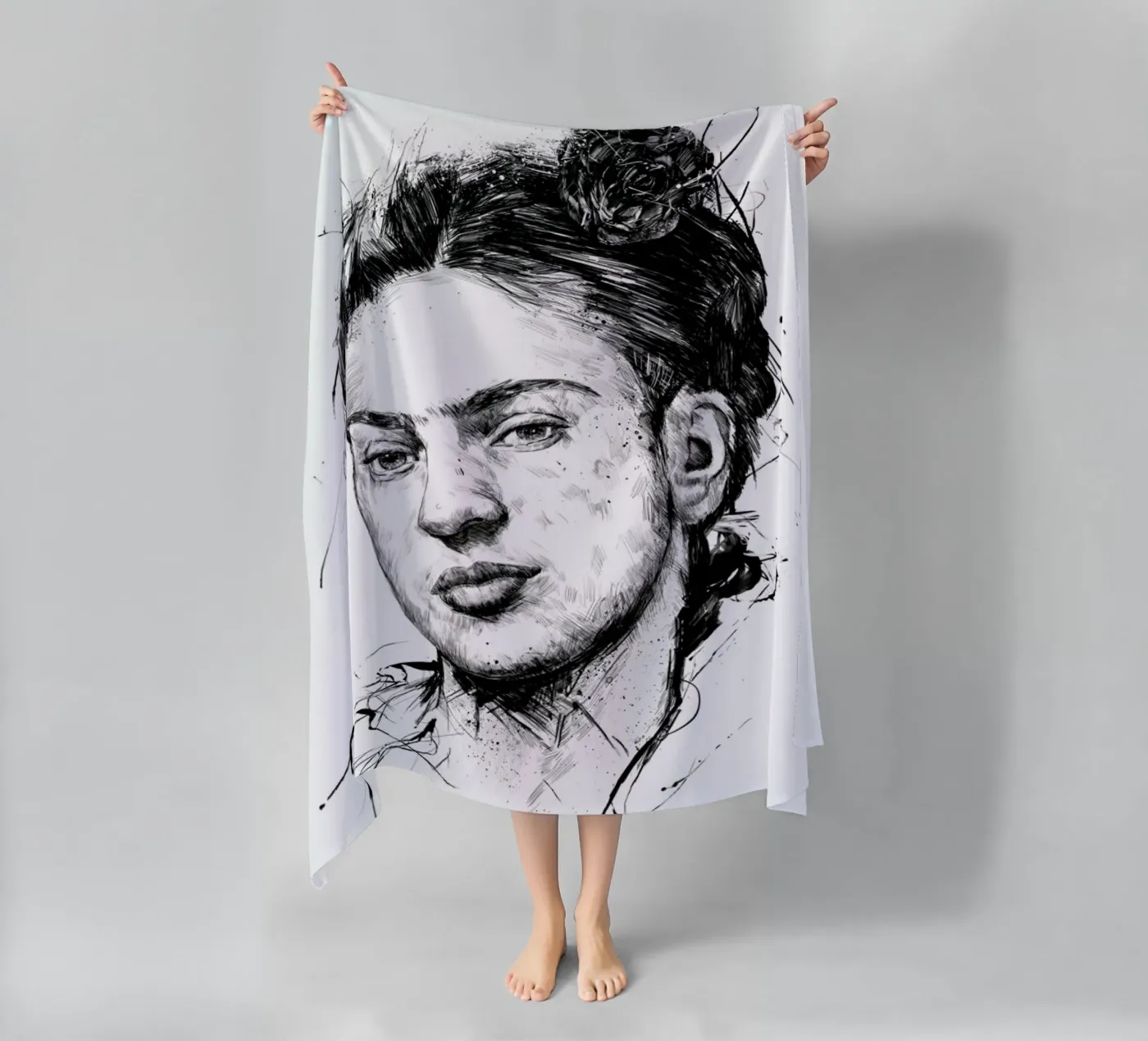 Frida strandhanddoek van Balazs Solti