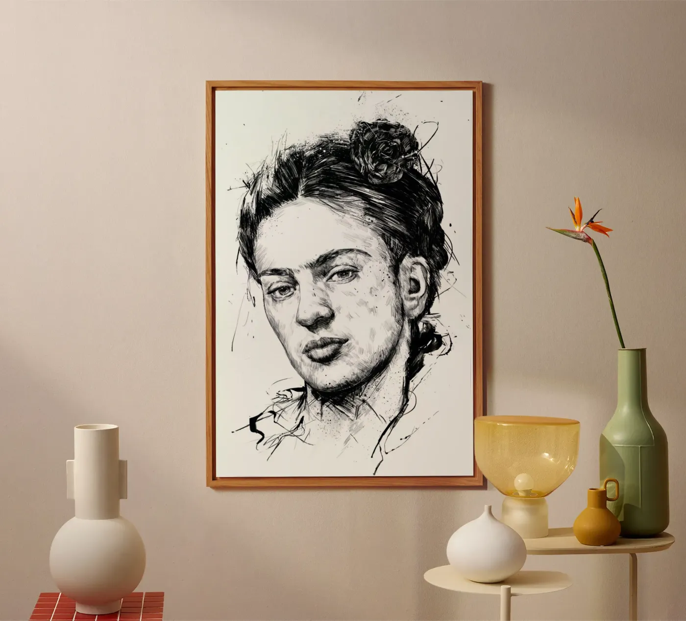 Frida alluminio dibond da Balazs Solti