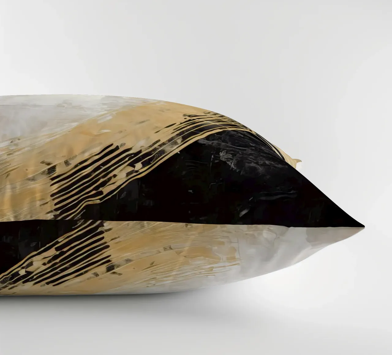 ABSTRAKTE KUNST Echo des Universums Kissen von Melanie Viola