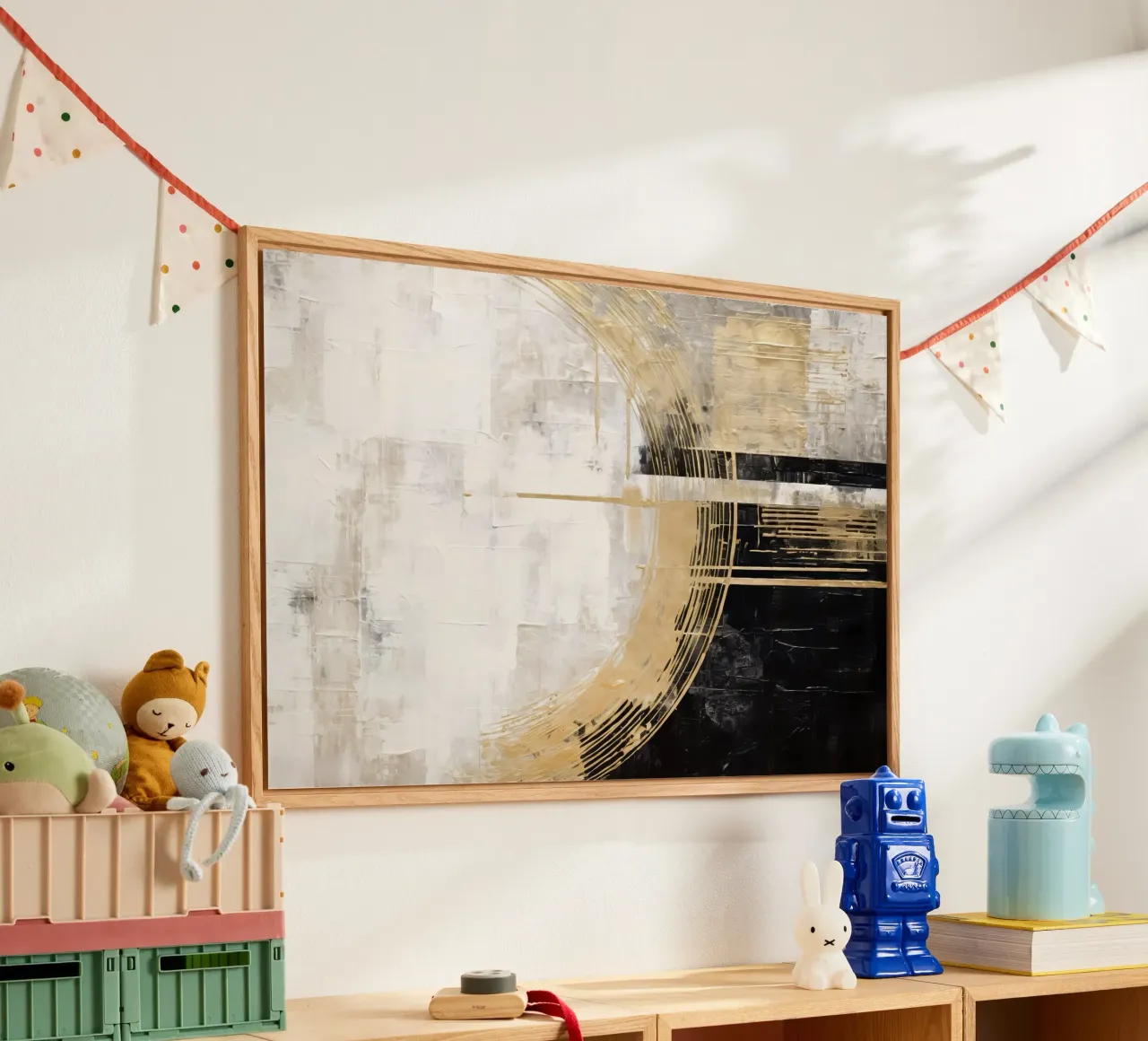 ABSTRAKTE KUNST Echo des Universums metacrilato de Melanie Viola