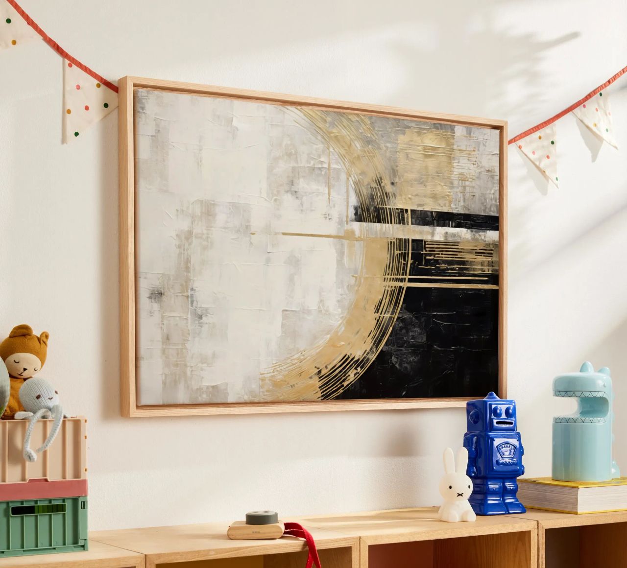 ABSTRAKTE KUNST Echo des Universums Leinwand von Melanie Viola