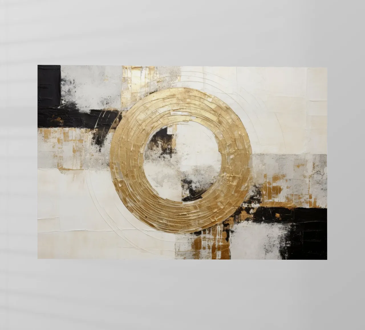 ABSTRACT ART Ciclo metallico pellicola backlit da Melanie Viola