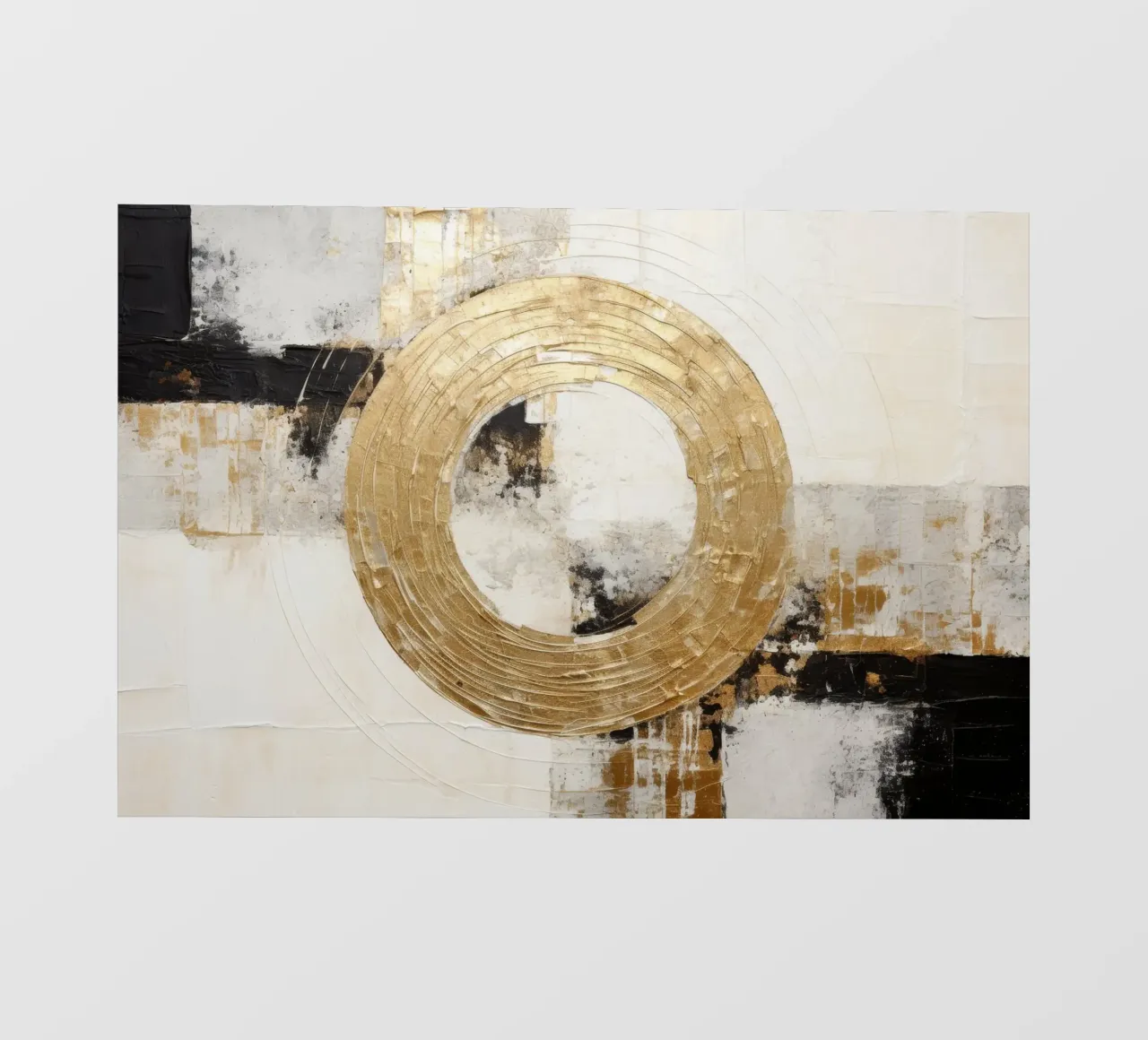 ABSTRACT ART Ciclo metallico pellicola backlit da Melanie Viola