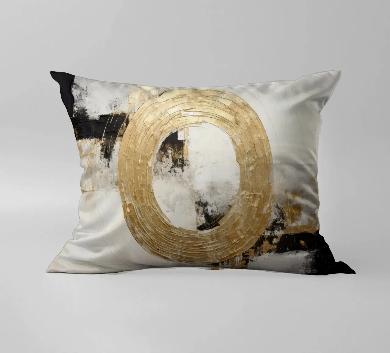 ABSTRACT ART Ciclo metallico cuscino da Melanie Viola