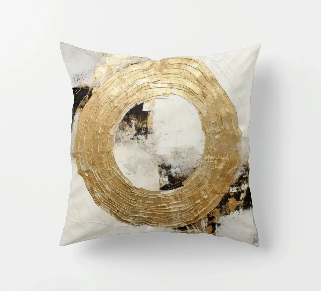 ABSTRACT ART Ciclo metallico cuscino da Melanie Viola