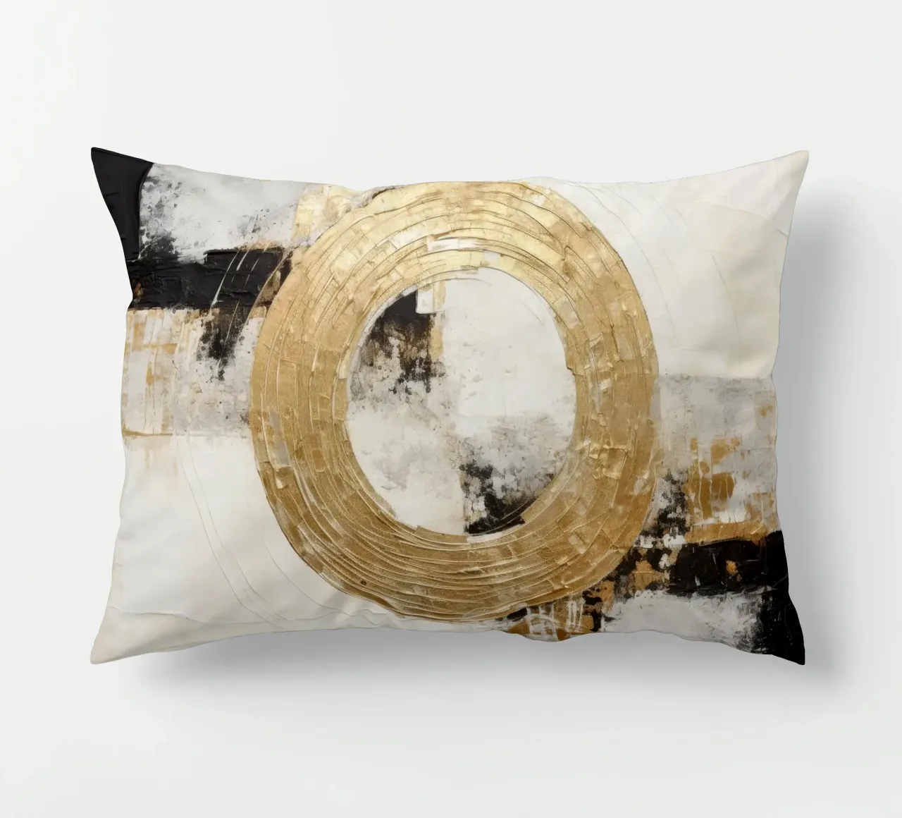 ABSTRACT ART Ciclo metallico cuscino da Melanie Viola