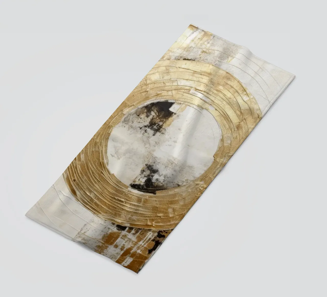 ABSTRACT ART Ciclo metallico telo mare da Melanie Viola