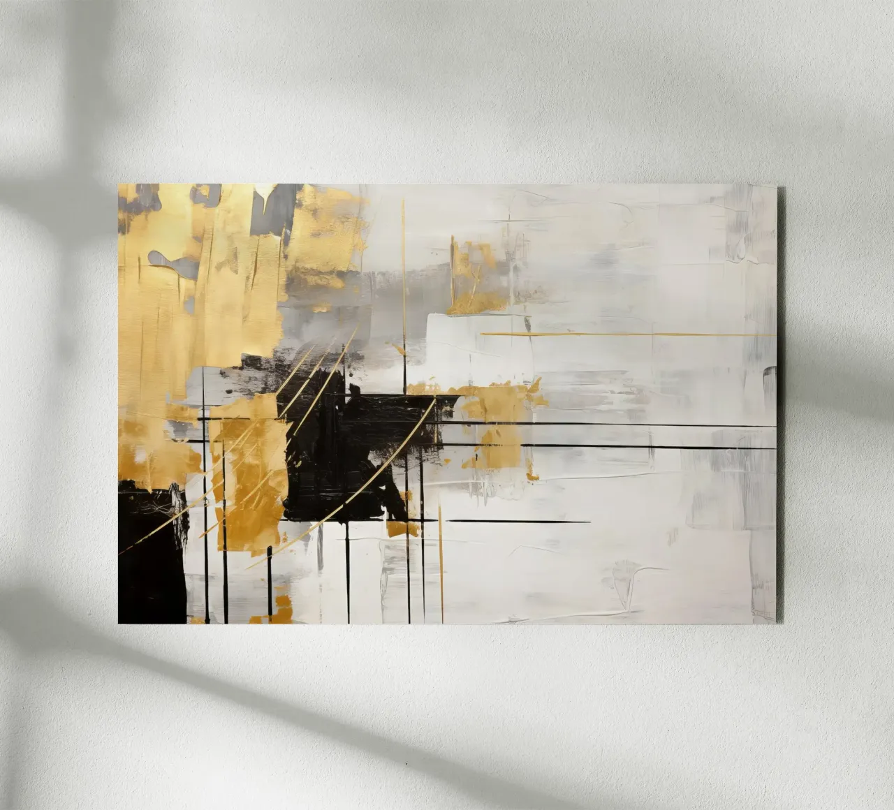 ABSTRACT ART Silenzio dinamico alluminio dibond da Melanie Viola