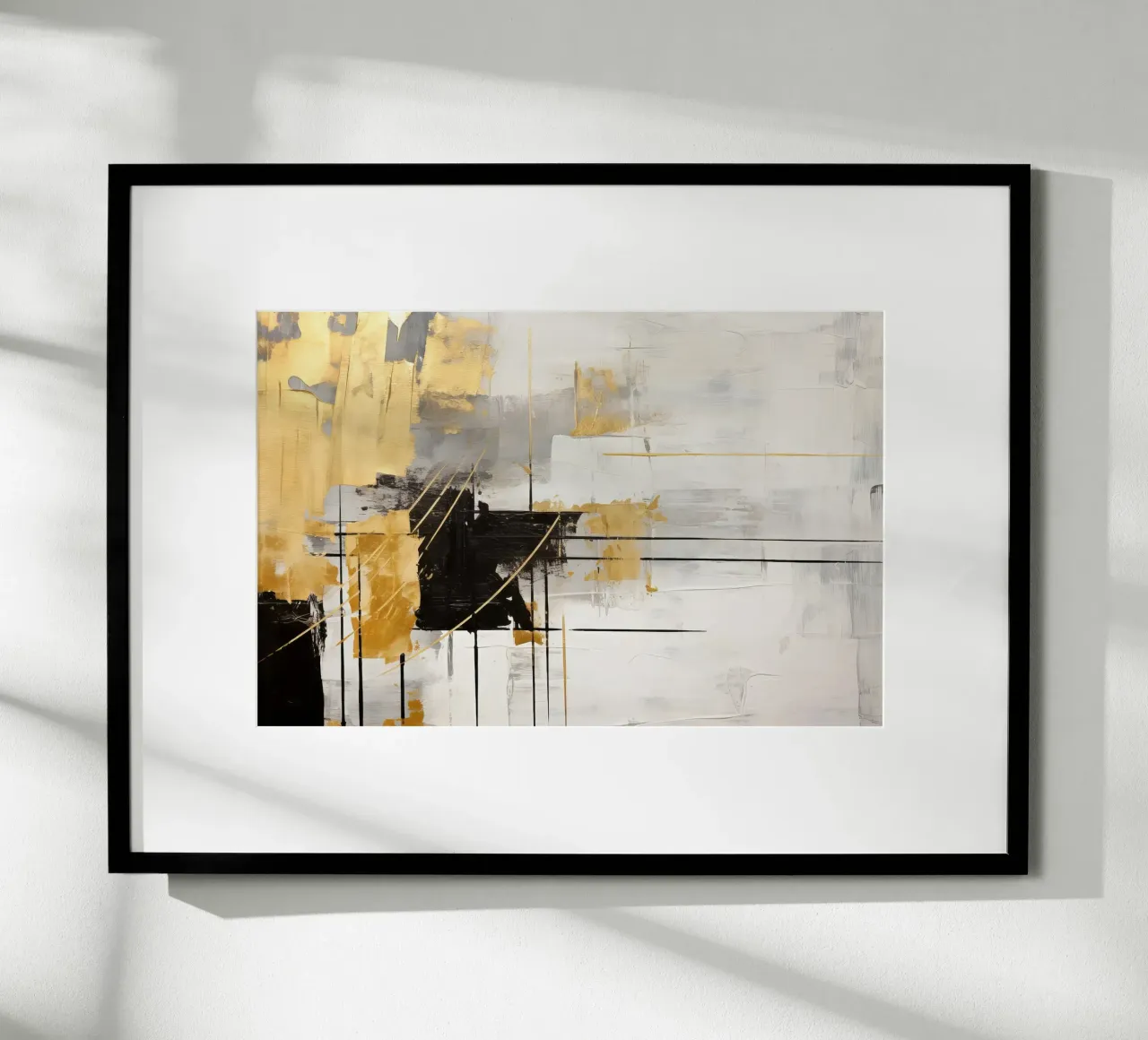 ABSTRACT ART Dynamic silence hahnemühle by Melanie Viola