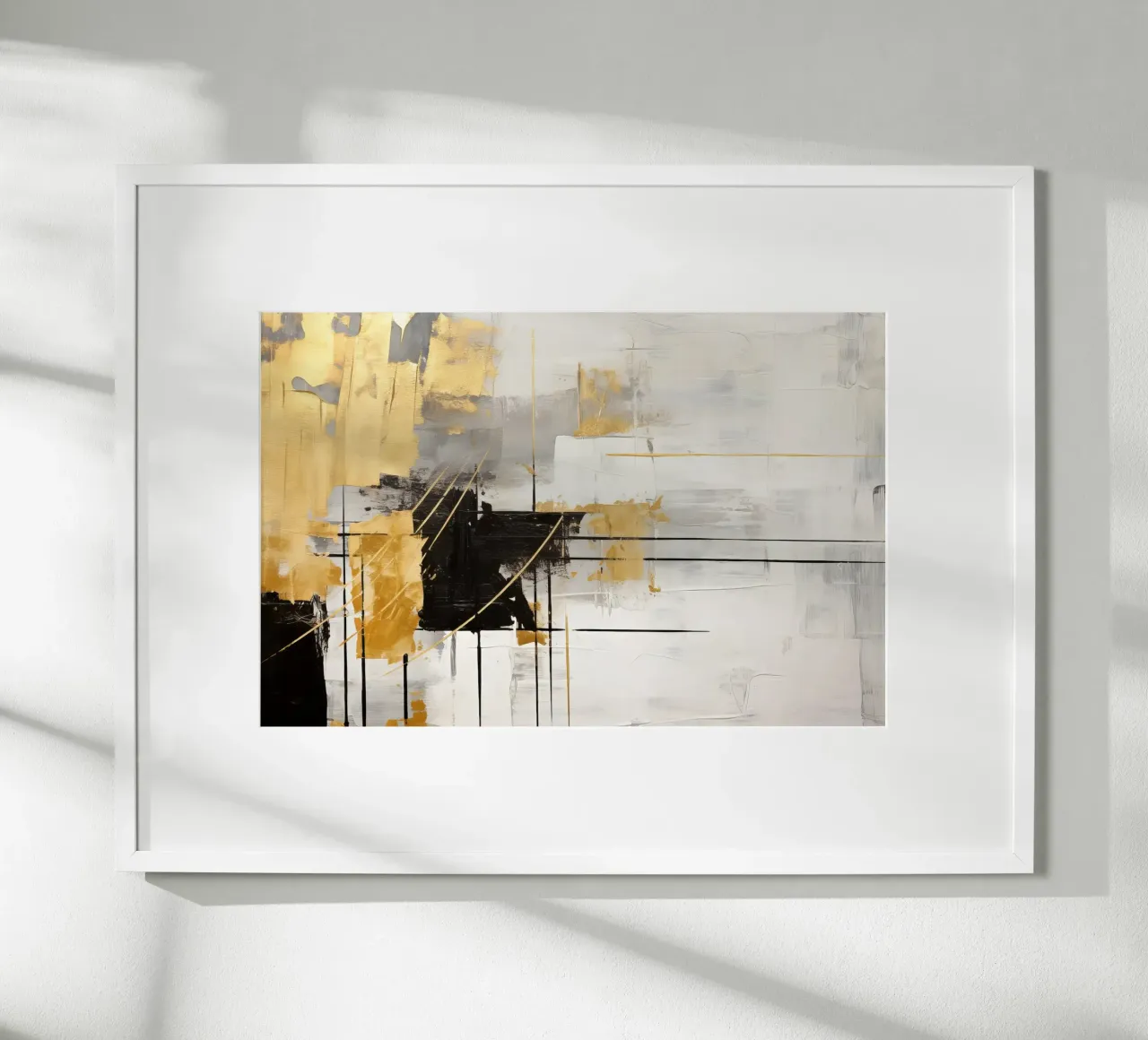 ABSTRACT ART Dynamic silence hahnemühle by Melanie Viola
