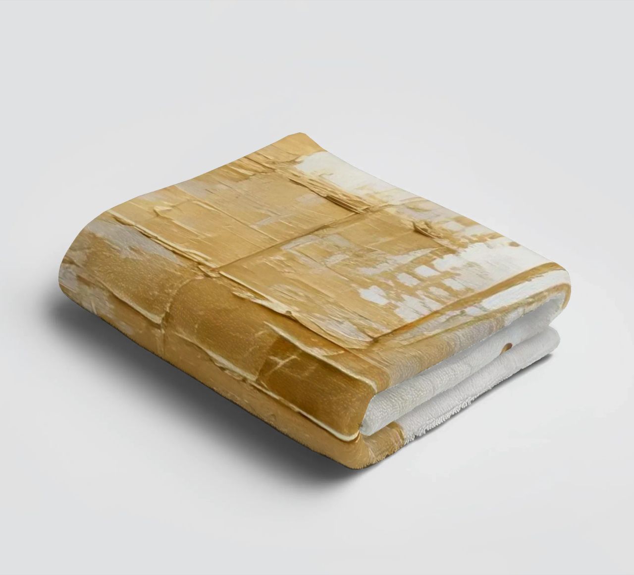ABSTRACT ART Structures of light towel by Melanie Viola