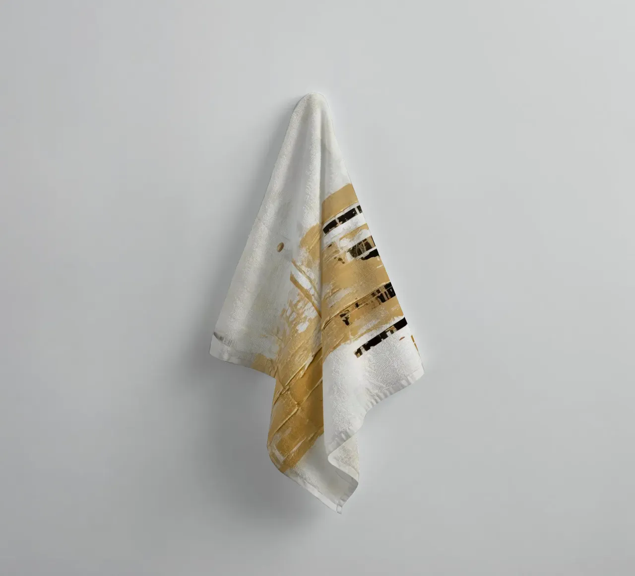 ART ABSTRACTUEL Structures de la lumière serviette de bain de Melanie Viola