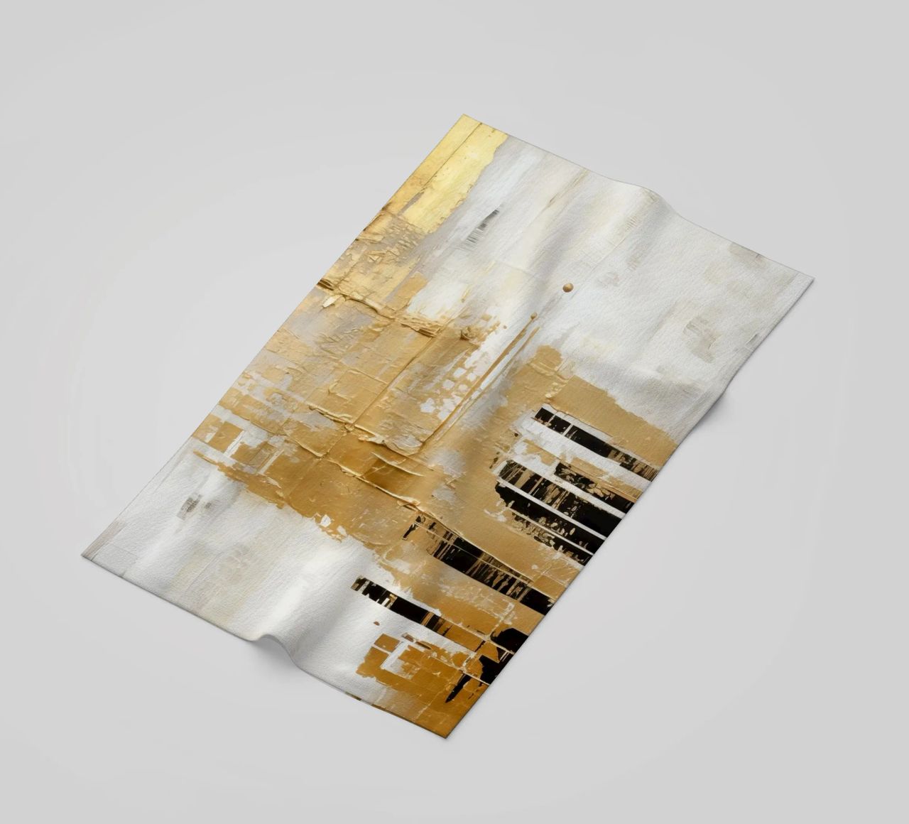 ABSTRACT ART Strutture di luce telo mare da Melanie Viola