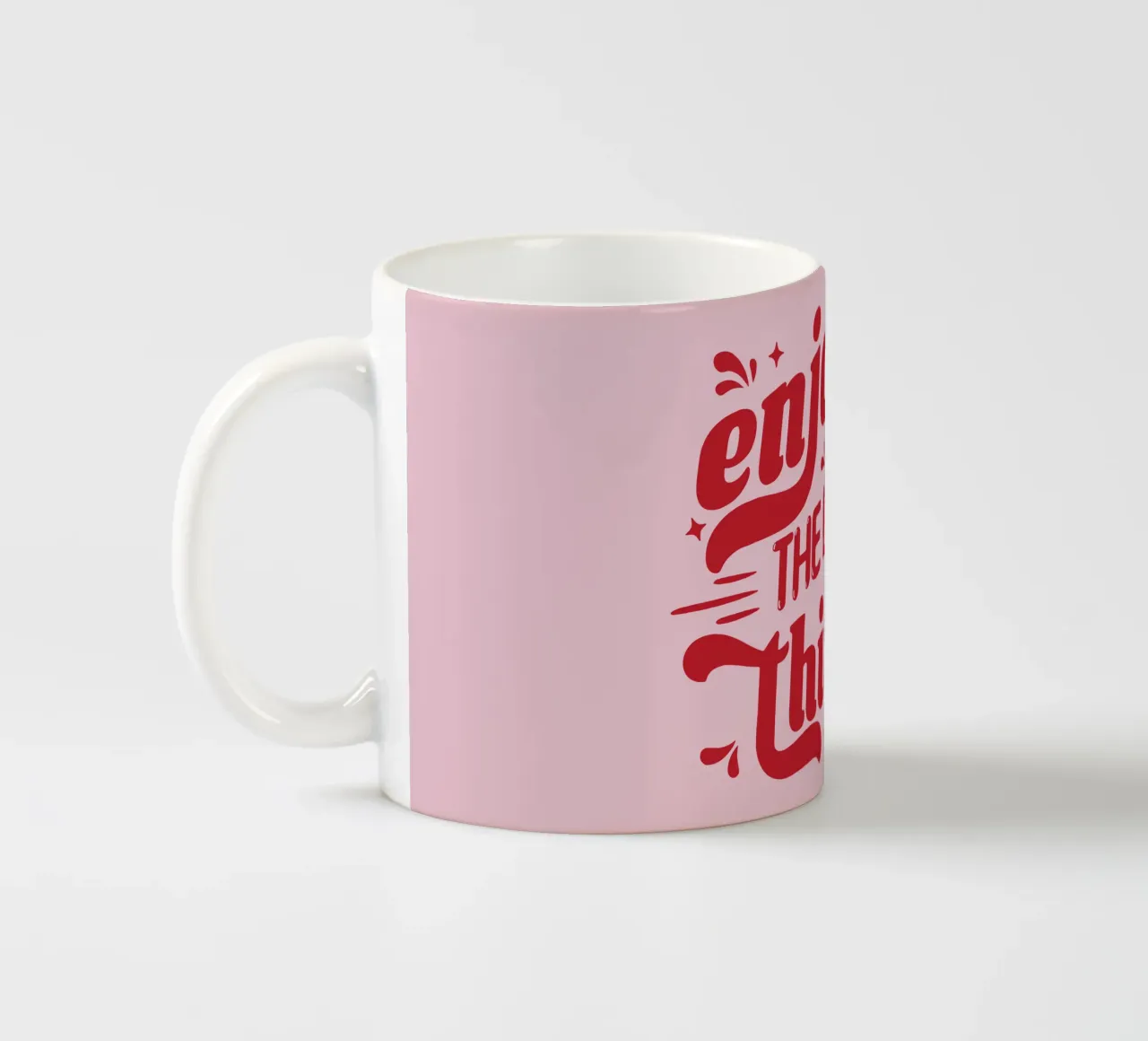 Godetevi le piccole cose tazza in ceramica da Gunawan Rb