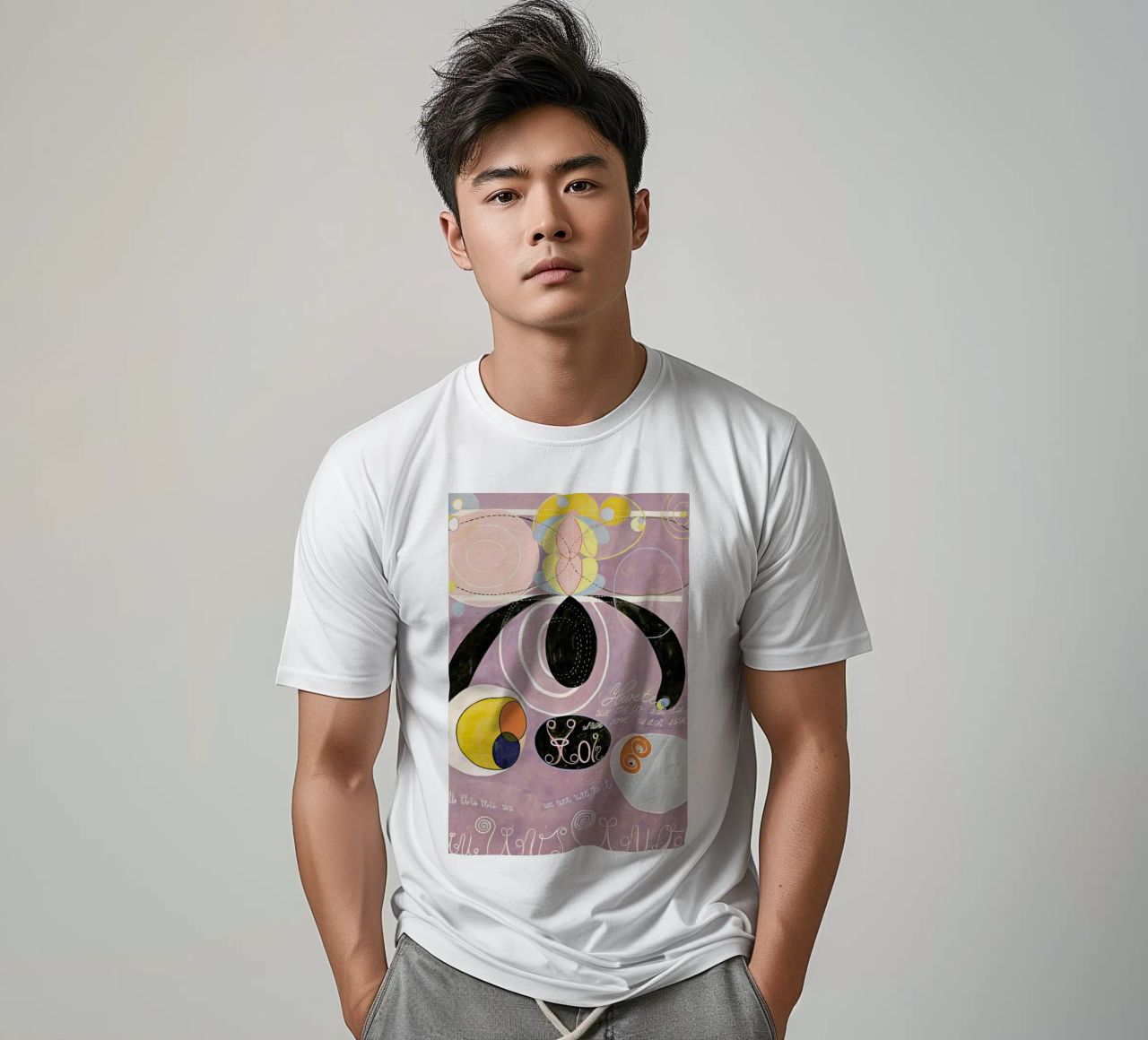 Hilma af Klint - The Ten Largest, No. 6 III t-shirt de Vintage by JUNIQE