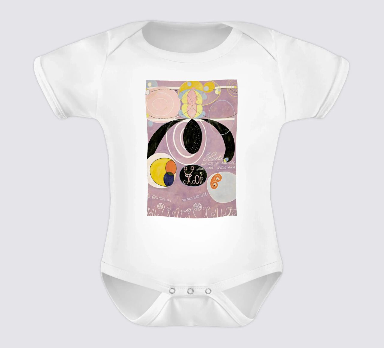 Hilma af Klint - The Ten Largest, No. 6 III body bébé de Vintage by JUNIQE