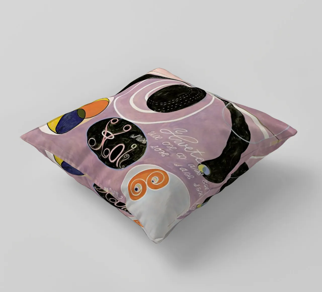 Hilma af Klint - The Ten Largest, No. 6 III cuscino da Vintage by JUNIQE