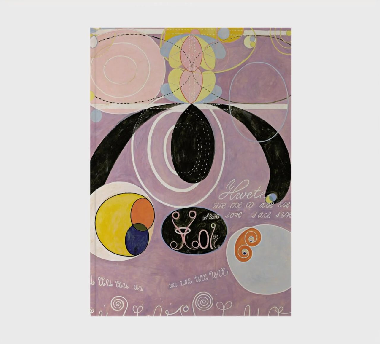 Hilma af Klint - The Ten Largest, No. 6 III carnet de notes de Vintage by JUNIQE