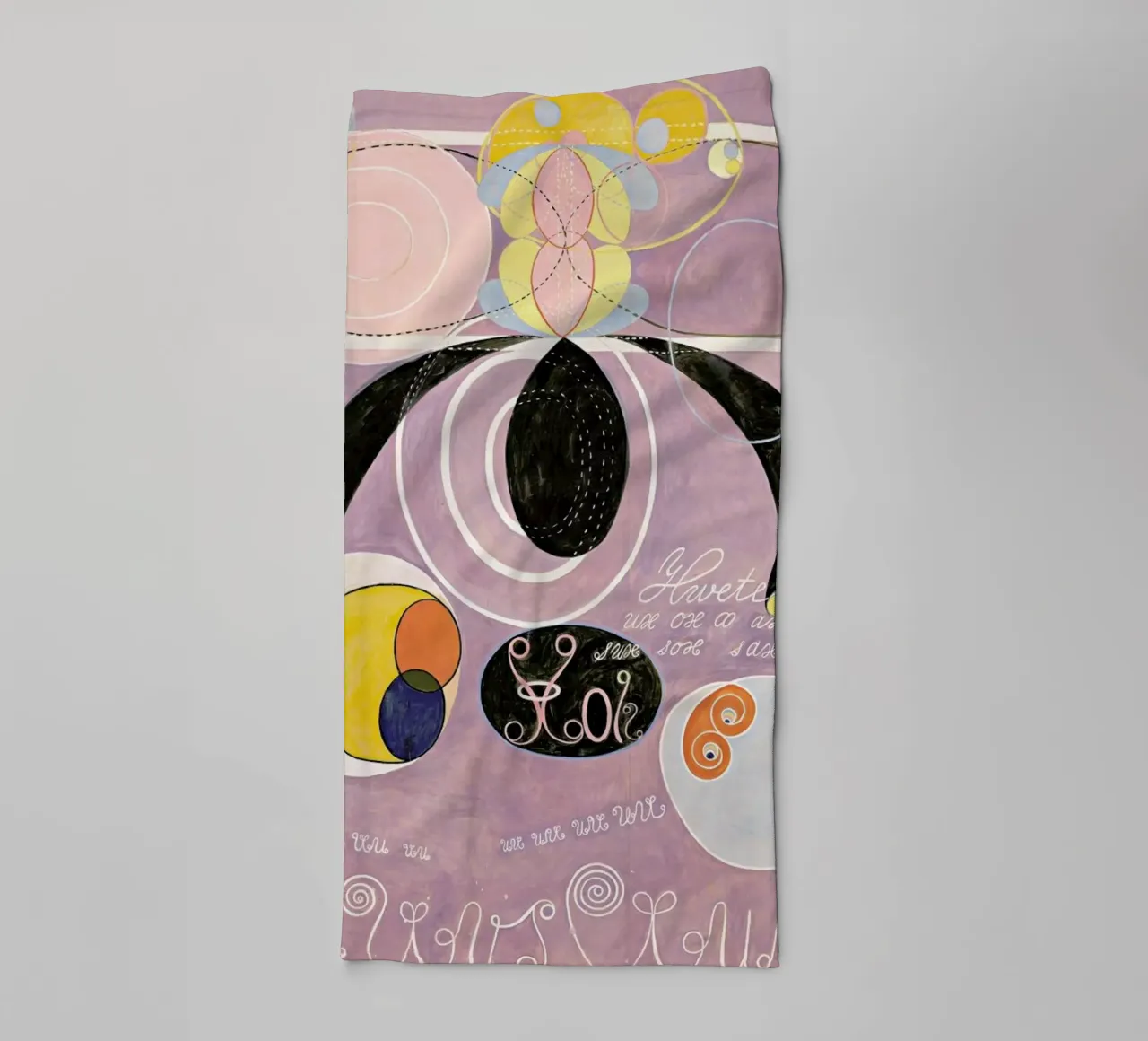 Hilma af Klint - The Ten Largest, No. 6 III towel by Vintage by JUNIQE