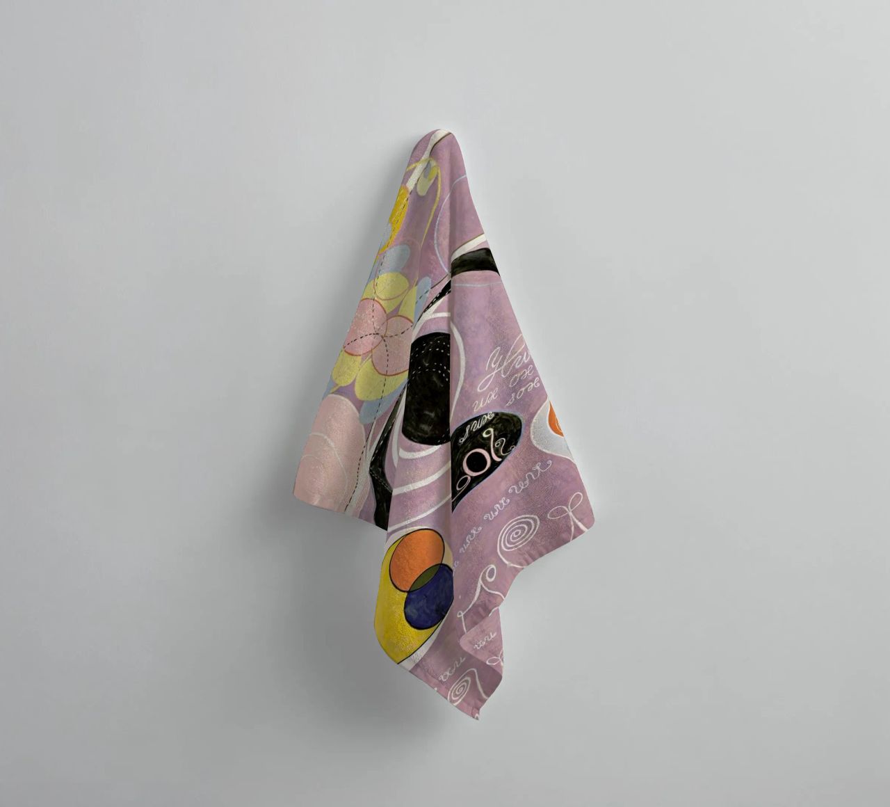 Hilma af Klint - The Ten Largest, No. 6 III serviette de bain de Vintage by JUNIQE