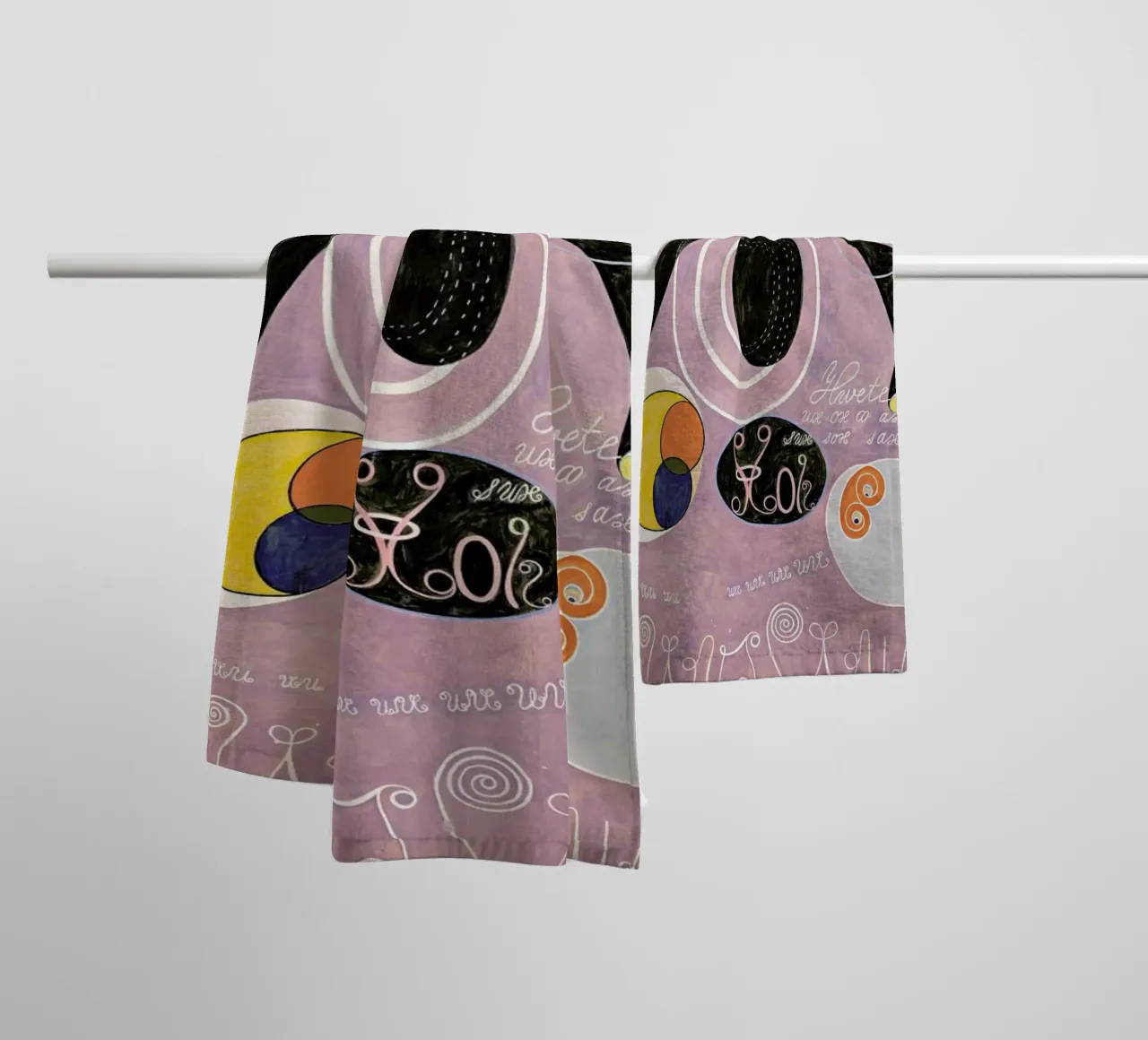 Hilma af Klint - The Ten Largest, No. 6 III Handtuch von Vintage by JUNIQE