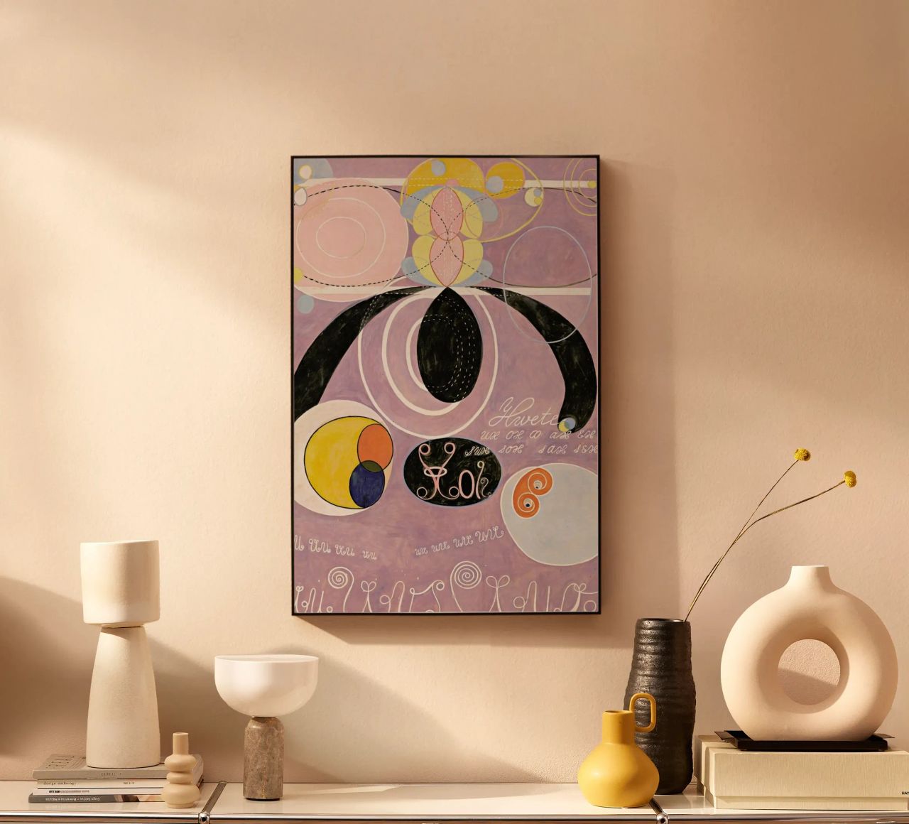 Hilma af Klint - The Ten Largest, No. 6 III plexiglass da Vintage by JUNIQE