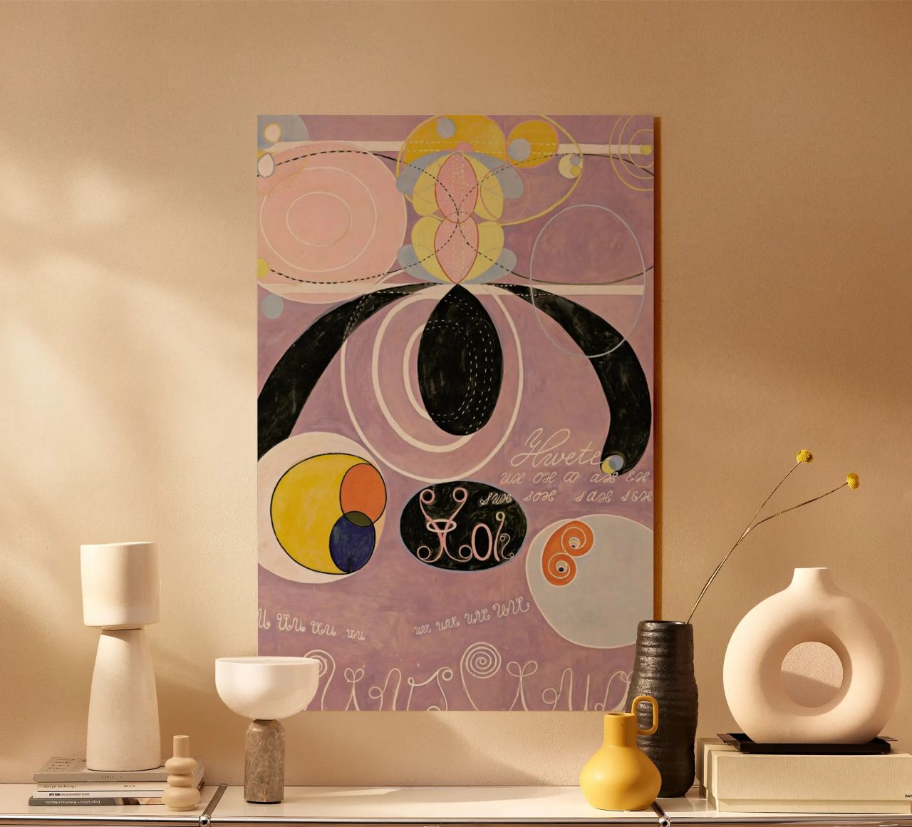 Hilma af Klint - The Ten Largest, No. 6 III plexiglass da Vintage by JUNIQE