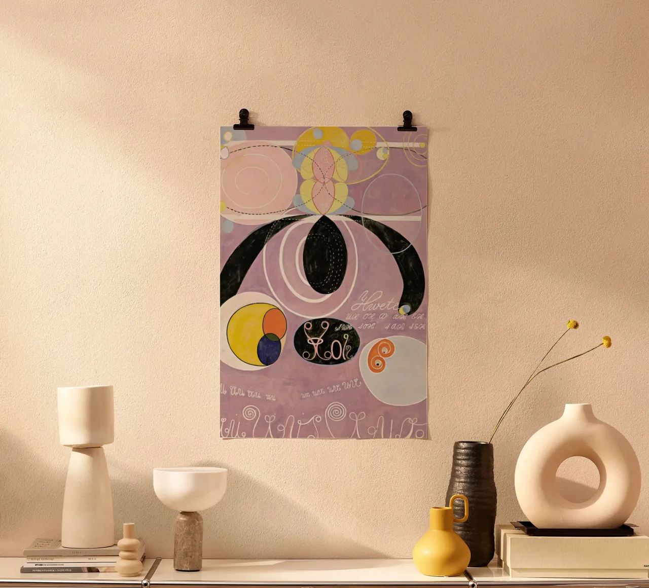 Hilma af Klint - The Ten Largest, No. 6 III poster da Vintage by JUNIQE