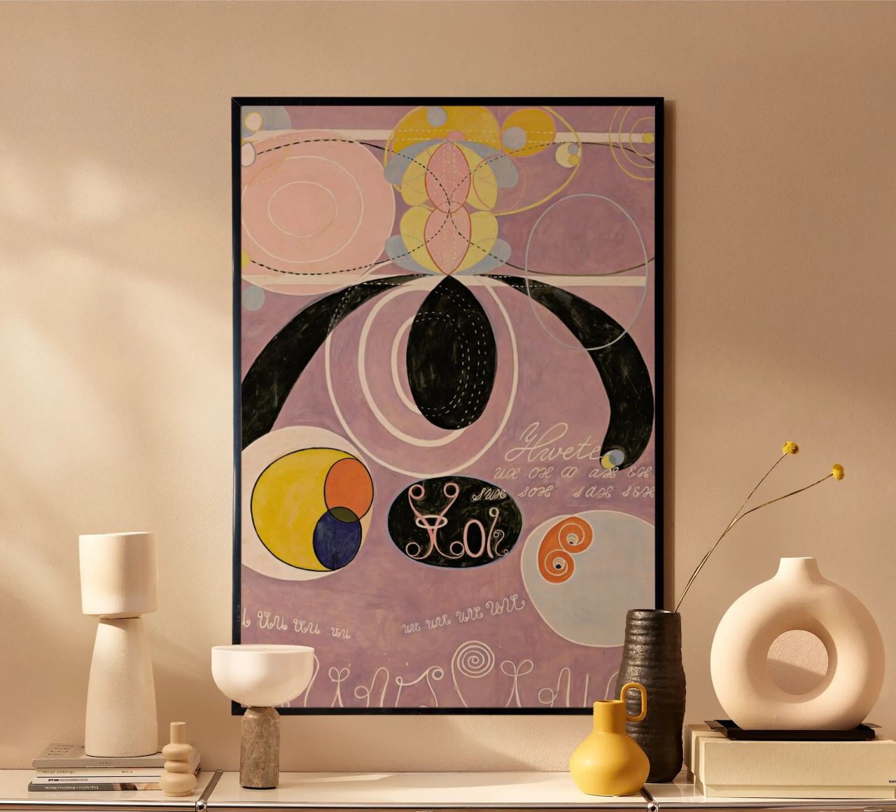 Hilma af Klint - The Ten Largest, No. 6 III poster de Vintage by JUNIQE