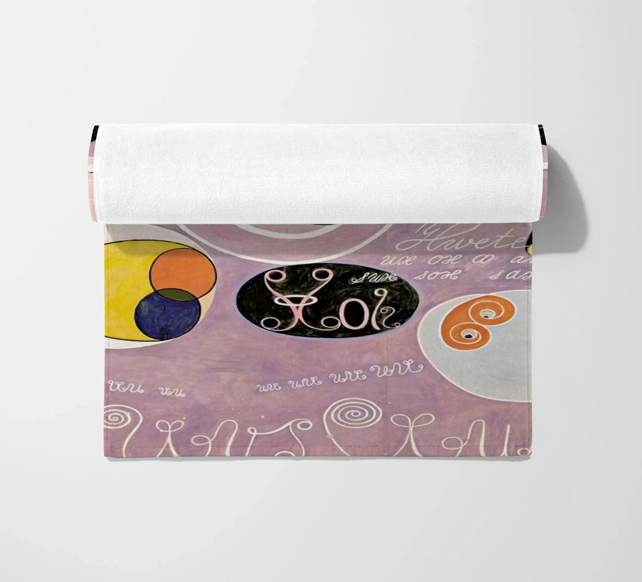 Hilma af Klint - The Ten Largest, No. 6 III serviette de plage de Vintage by JUNIQE
