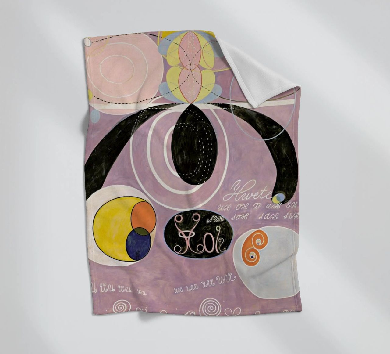 Hilma af Klint - The Ten Largest, No. 6 III coperta in pile da Vintage by JUNIQE