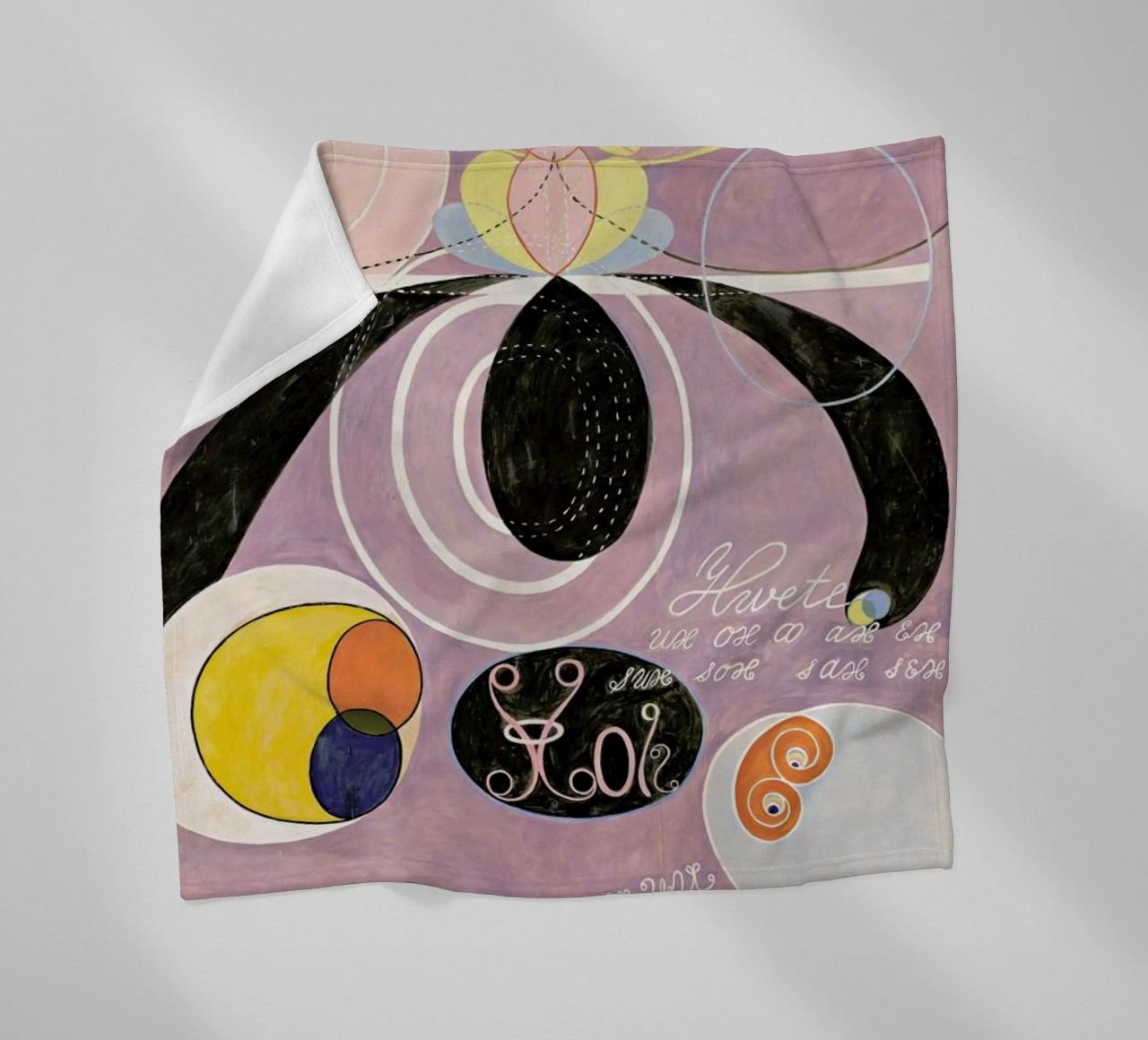 Hilma af Klint - The Ten Largest, No. 6 III coperta in pile da Vintage by JUNIQE