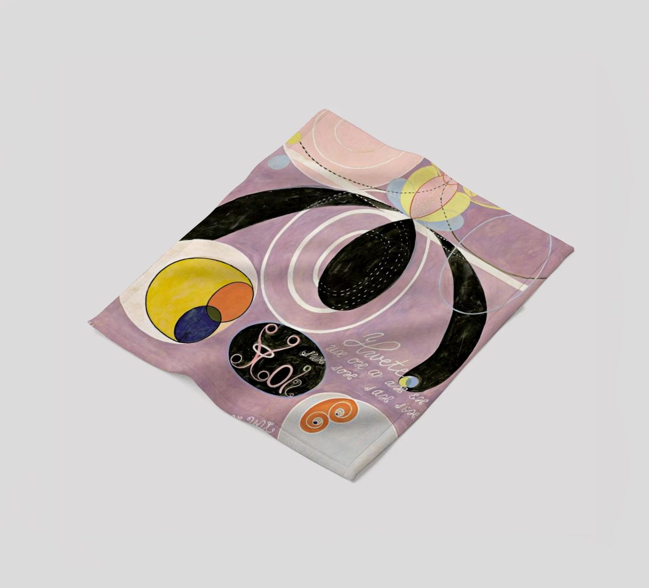 Hilma af Klint - The Ten Largest, No. 6 III coperta in pile da Vintage by JUNIQE