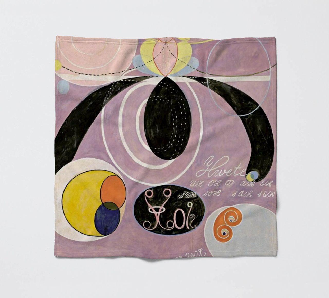 Hilma af Klint - The Ten Largest, No. 6 III coperta in pile da Vintage by JUNIQE